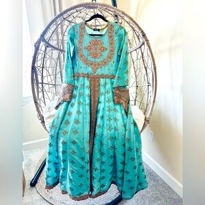 Nakoosh Anarkali Pakistani Indian Dress